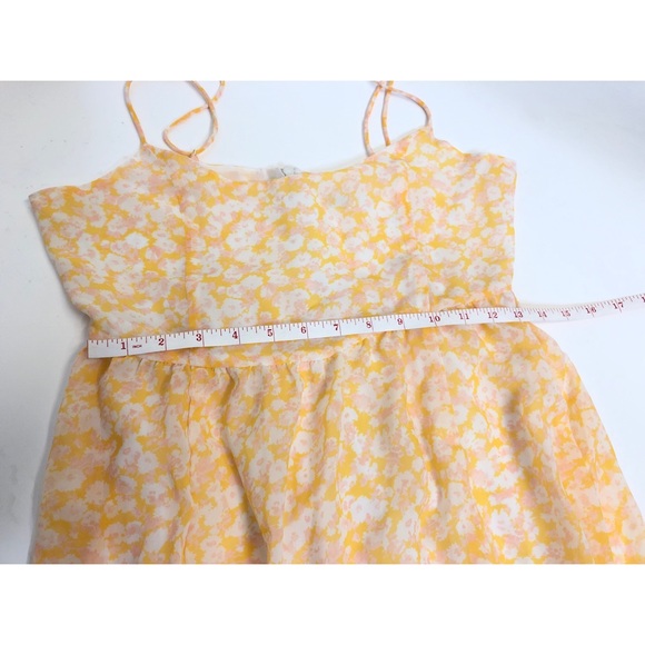 Volcom Yellow Floral Maxi Dress - xs - Picture 8 of 8